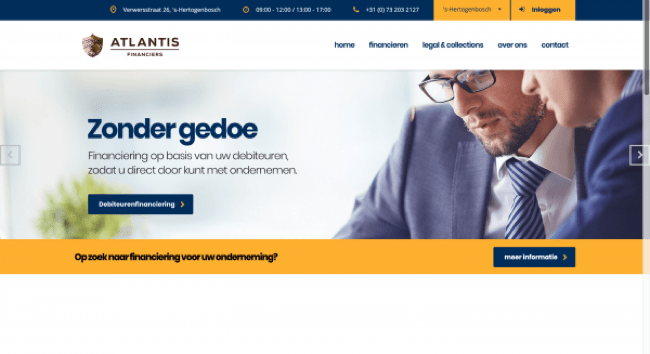 Atlantis Financiers - Zakelijke lening tot 500.000 €