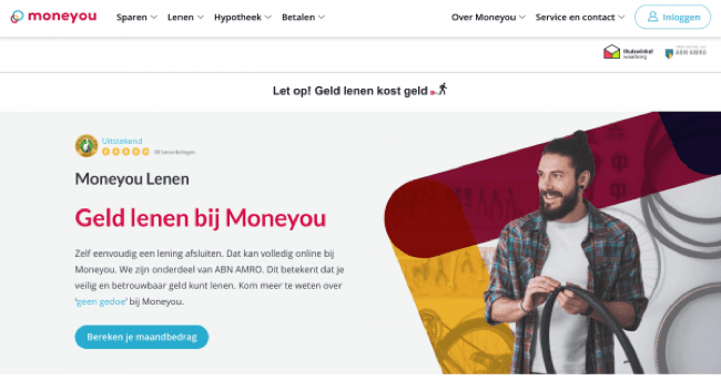 Moneyou – Lening tot €50 000